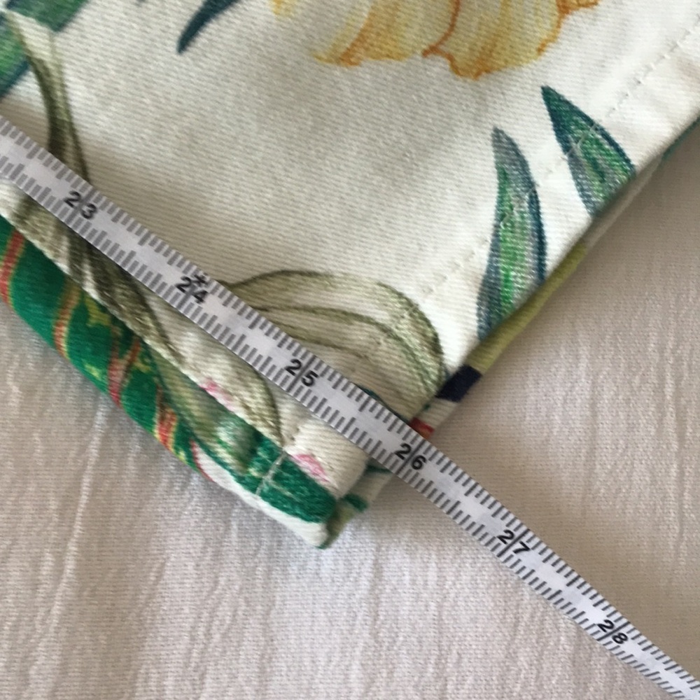 Zara TRF Tropical Hi Rise Mom fit ankle jeans 🌺🌴 - Picture 12 of 14